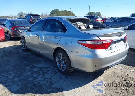 2016 Toyota Camry Se z USA, uszkodzony, nr VIN 4T1BF1FK2GU124775